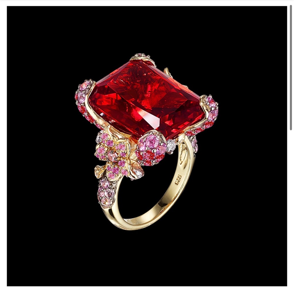 Cinderella Ruby Ring